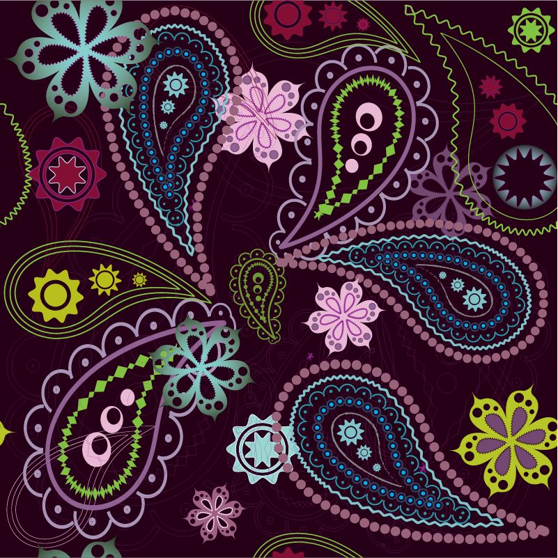 free vector Free Vintage Flower Seamless Pattern Vector Graphic